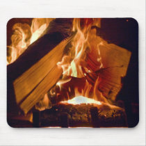 Flames of Fire Mouse Pads
