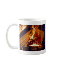 Flames of Fire Coffee Mug
