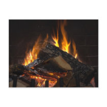 Flames of Fire Postcard