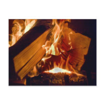 Flames of Fire Postcard