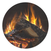 Flames of Fire Sticker