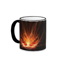 Flames of passion mugs