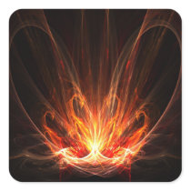Flames of passion stickers
