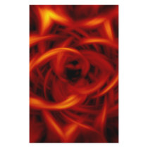 Flames Red stationery