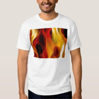 red flames t shirt