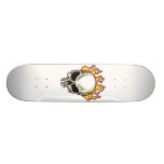 flameskull custom skateboard