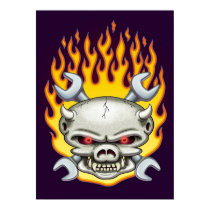 Flamin' Hog posters by youngeddie Flamin' Hog posters