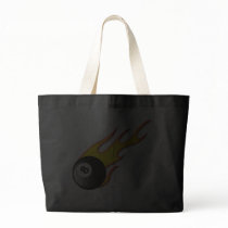 FLAMING 8 BALL BAG