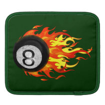 Flaming 8 Ball Sleeves For Ipads