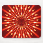 flaming arrows kaleidoscope mousepads