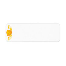 Flaming Bear #2 Custom Return Address Labels