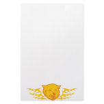 Flaming Bear #2 Stationery Paper