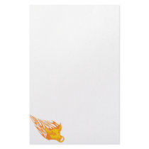 Flaming Bull #1 Stationery Paper