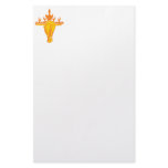 Flaming Bull #3 stationery