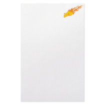 Flaming Cat #2 Customized Stationery