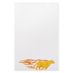 Flaming Cat #4 Customized Stationery