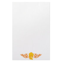 Flaming Cat #5 Stationery Paper