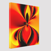 Flaming Color Canvas Print Single to quad panel canvas prints