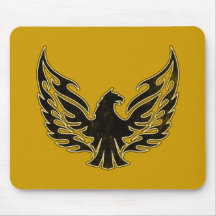 Flaming Firebird Mouse Pads