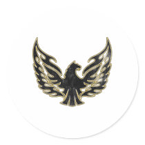 Flaming Firebird stickers