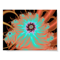 Flaming Floral posters