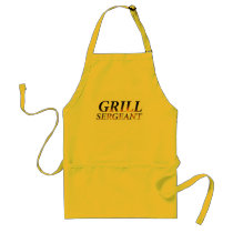 Flaming Grill Sergeant aprons