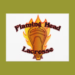 Flaming Head Lacrosse postcards
