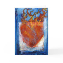 Flaming Heart cards by DevaRay Flaming Heart cards