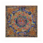 Flaming Heart Collage posters