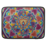 Flaming Heart  Mac Book Sleeve macbook sleeves