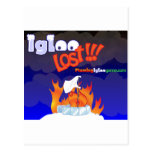 Flaming Igloo Lost Postcard