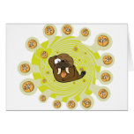 Flaming Igloo Wally Reanimated Greeting Cards