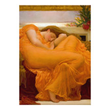 Flaming June by Sir Frederic Leighton Custom Invitations
