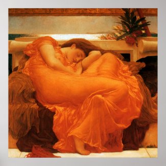 Flaming June Fine Art Print print