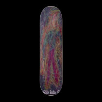 Flaming Man Skateboard