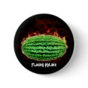 Flaming Melons pin buttons by flamingmelons Flaming Melons pin buttons