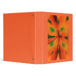 Flaming Orange Flower Binder