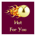 Flaming Pinball Hot For You Print