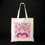 Flaming Pink Skulls bags