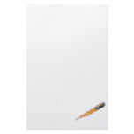 Flaming Puck Personalized Stationery