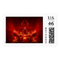 Flaming Rebirth postage by RCrystalWolfe Flaming Rebirth postage