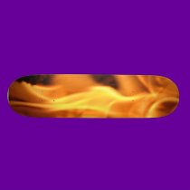 Flaming Skateboard skateboards