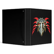 Flaming Skull Binder binders