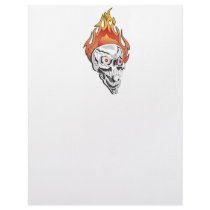 Flaming Skull letterhead