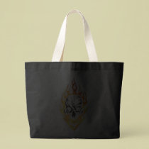 Flaming Skull Tattoo bags