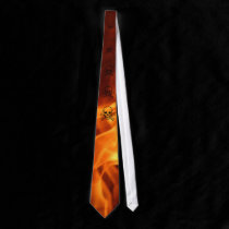 Flaming Skull ties