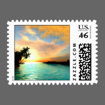 Flaming Sky postage
