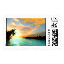 Flaming Sky postage