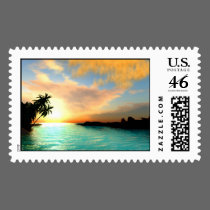 Flaming Sky postage