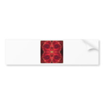Flaming Star Bumper Stickers